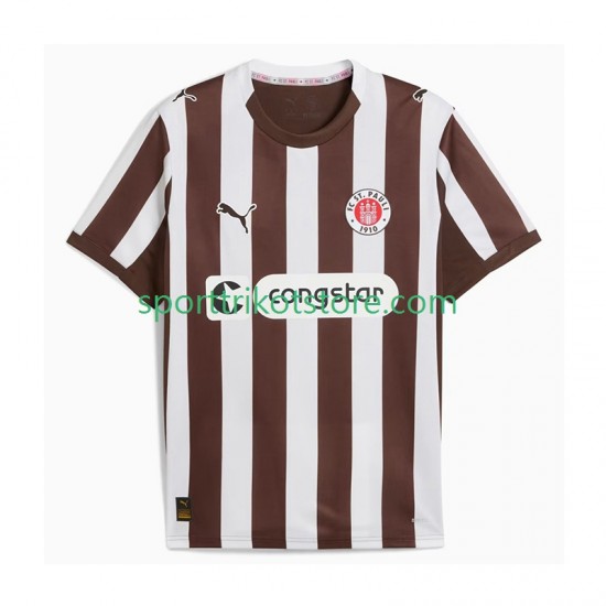 Herren Heim trikot 2025-2026 Kurzarm St. Pauli Herren Heim trikot 2025-2026 Kurzarm St. Pauli