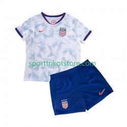 USA Kinderset Heim trikot 2025 Kurzarm