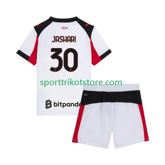 AC Mailand Kinderset Auswärts trikot 2025-2026 Kurzarm Ardon Jashari 30