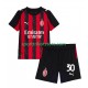 AC Mailand Kinderset Heim trikot 2025-2026 Kurzarm Ardon Jashari 30
