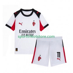 AC Mailand Kinderset Auswärts trikot 2025-2026 Kurzarm Christian Pulisic 11