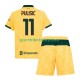 AC Mailand Kinderset Ausweich trikot 2025-2026 Kurzarm Christian Pulisic 11