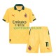 AC Mailand Kinderset Ausweich trikot 2025-2026 Kurzarm Christian Pulisic 11