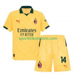 AC Mailand Kinderset Ausweich trikot 2025-2026 Kurzarm Luca Modric 14