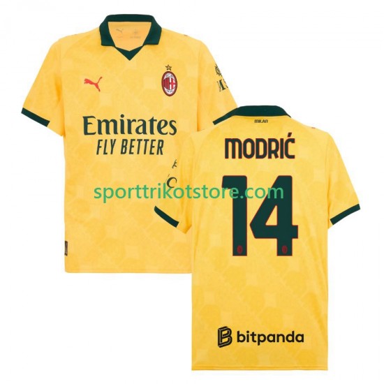 AC Mailand Herren Ausweich trikot 2025-2026 Kurzarm Luca Modric 14