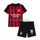 AC Mailand Kinderset Heim trikot 2025-2026 Kurzarm Rafael Leao 10