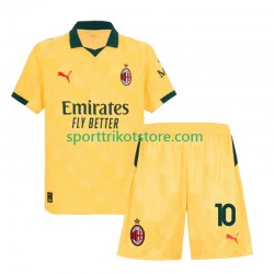 AC Mailand Kinderset Ausweich trikot 2025-2026 Kurzarm Rafael Leao 10