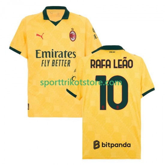 AC Mailand Herren Ausweich trikot 2025-2026 Kurzarm Rafael Leao 10