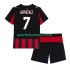 AC Mailand Kinderset Heim trikot 2025-2026 Kurzarm Santiago Gimenez 7