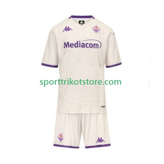 AC Florenz Kinderset Auswärts trikot 2025-2026 Kurzarm