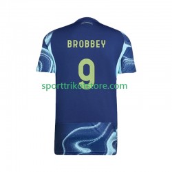 Ajax Amsterdam Herren Auswärts trikot 2025-2026 Kurzarm Brian Brobbey 9