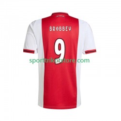 Ajax Amsterdam Herren Heim trikot 2025-2026 Kurzarm Brian Brobbey 9