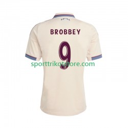 Ajax Amsterdam Herren Ausweich trikot 2025-2026 Kurzarm Brian Brobbey 9