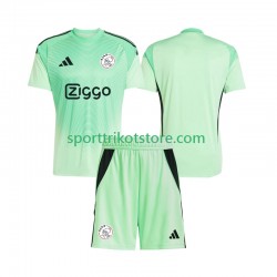 Ajax Amsterdam Kinderset Heim trikot 2025-2026 Kurzarm Torwart
