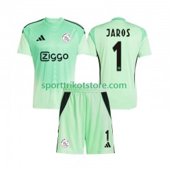 Ajax Amsterdam Kinderset Heim trikot 2025-2026 Kurzarm Torwart Vitezslav Jaros 1
