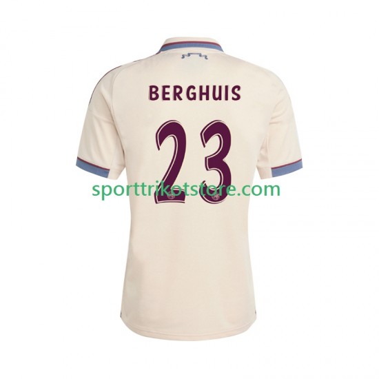 Ajax Amsterdam Herren Ausweich trikot 2025-2026 Kurzarm Steven Berghuis 23