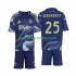 Ajax Amsterdam Kinderset Auswärts trikot 2025-2026 Kurzarm Wout Weghorst 25