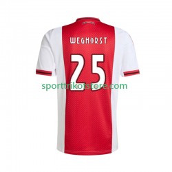 Ajax Amsterdam Herren Heim trikot 2025-2026 Kurzarm Wout Weghorst 25