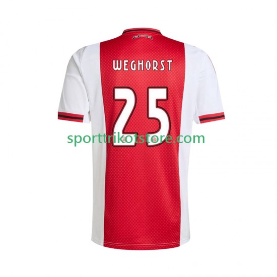 Ajax Amsterdam Herren Heim trikot 2025-2026 Kurzarm Wout Weghorst 25