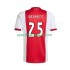 Ajax Amsterdam Herren Heim trikot 2025-2026 Kurzarm Wout Weghorst 25