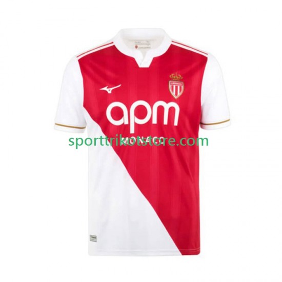 AS Monaco Herren Heim trikot 2025-2026 Kurzarm