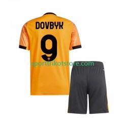 AS Rom Kinderset Auswärts trikot 2025-2026 Kurzarm Artem Dovbyk 9