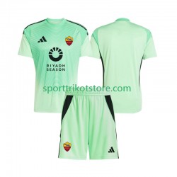 AS Rom Kinderset Auswärts Viertes trikot 2025-2026 Kurzarm Torwart