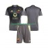 AS Rom Kinderset Heim trikot 2025-2026 Kurzarm Torwart