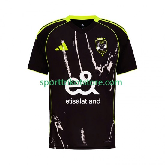 Herren Auswärts trikot 2025-2026 Kurzarm Al Ahly SC