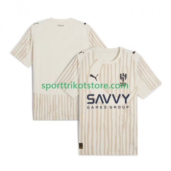 Al Hilal Herren Auswärts trikot 2025-2026 Kurzarm CWC