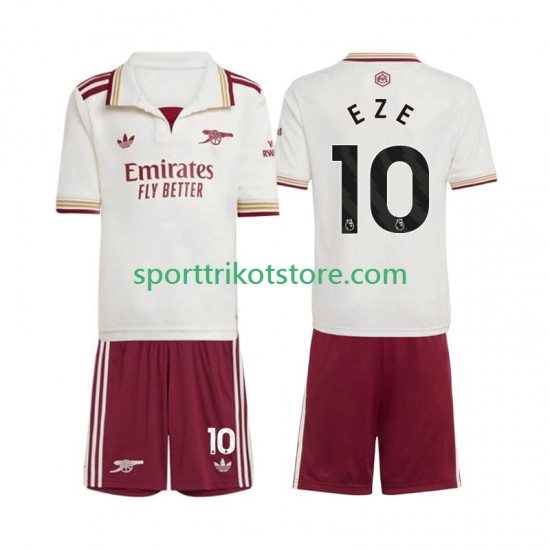 Arsenal Kinderset Ausweich trikot 2025-2026 Kurzarm Eberechi Eze 10