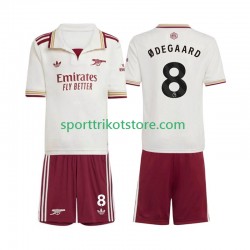 Arsenal Kinderset Ausweich trikot 2025-2026 Kurzarm Martin Odegaard 8