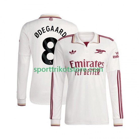Arsenal Herren Ausweich trikot 2025-2026 Langarm Martin Odegaard 8