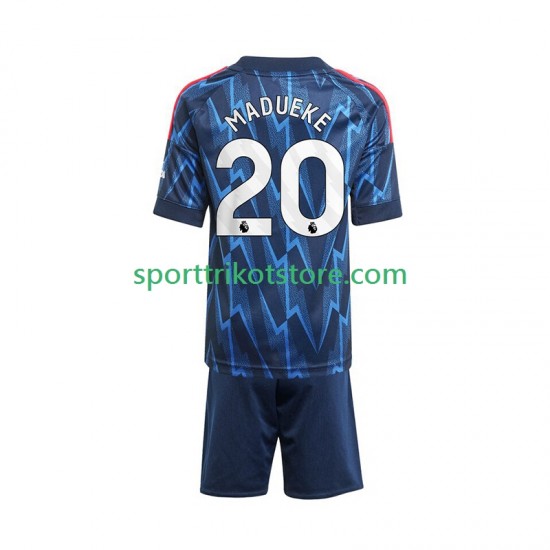 Arsenal Kinderset Auswärts trikot 2025-2026 Kurzarm Noni Madueke 20