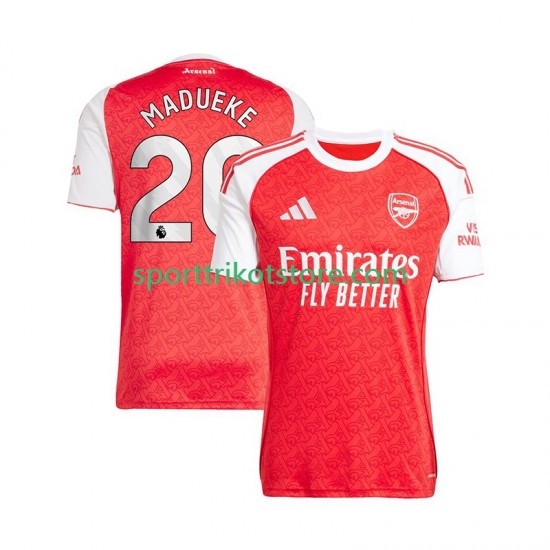 Arsenal Herren Heim trikot 2025-2026 Kurzarm Noni Madueke 20