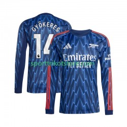 Arsenal Herren Auswärts trikot 2025-2026 Langarm Viktor Gyokeres 14