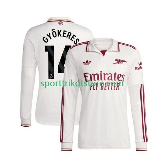Arsenal Herren Ausweich trikot 2025-2026 Langarm Viktor Gyokeres 14