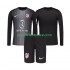 Atlético Madrid Kinderset Auswärts trikot 2025-2026 Langarm Torwart