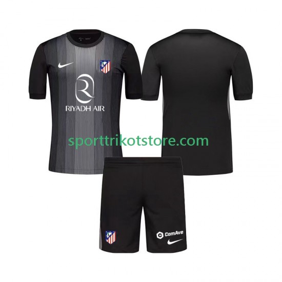 Atlético Madrid Kinderset Auswärts trikot 2025-2026 Kurzarm Torwart
