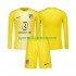 Atlético Madrid Kinderset Heim trikot 2025-2026 Langarm Torwart