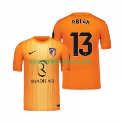 Atlético Madrid Herren Ausweich trikot 2025-2026 Kurzarm Torwart Jan Oblak 13