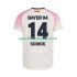 Bayer 04 Leverkusen Herren Auswärts trikot 2025-2026 Kurzarm Patrik Schick 14