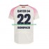 Bayer 04 Leverkusen Herren Auswärts trikot 2025-2026 Kurzarm Victor Boniface 22