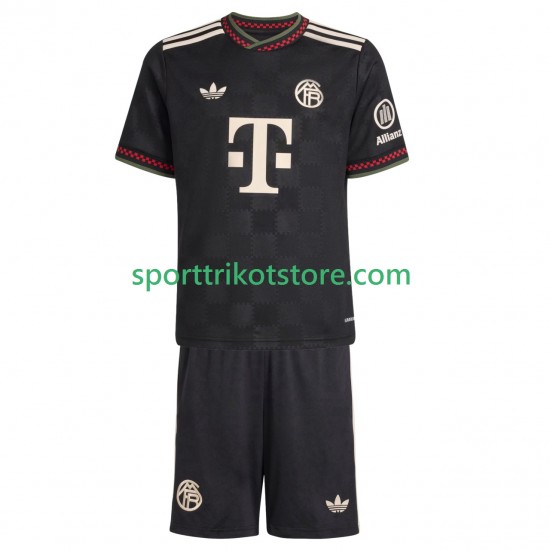 FC Bayern München Kinderset Ausweich trikot 2025-2026 Kurzarm