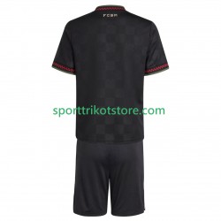 FC Bayern München Kinderset Ausweich trikot 2025-2026 Kurzarm