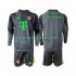 FC Bayern München Kinderset Auswärts trikot 2025-2026 Langarm Torwart