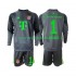 FC Bayern München Kinderset Auswärts trikot 2025-2026 Langarm Torwart Neuer 1