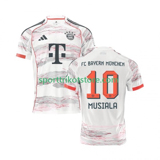FC Bayern München Herren Auswärts trikot 2025-2026 Kurzarm Jamal Musiala 10