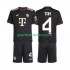 FC Bayern München Kinderset Ausweich trikot 2025-2026 Kurzarm Jonathan Tah 4