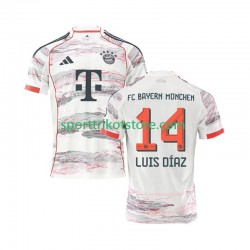 FC Bayern München Herren Auswärts trikot 2025-2026 Kurzarm Luis Diaz 14